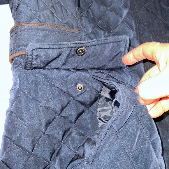 LAUNDRY by Shelli Segal navy blue long jacket 1X - Picture 7 of 11